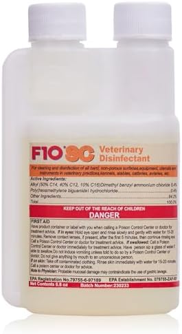 F10 SC Concentrated Veterinary Disinfectant Cleaner 200ml