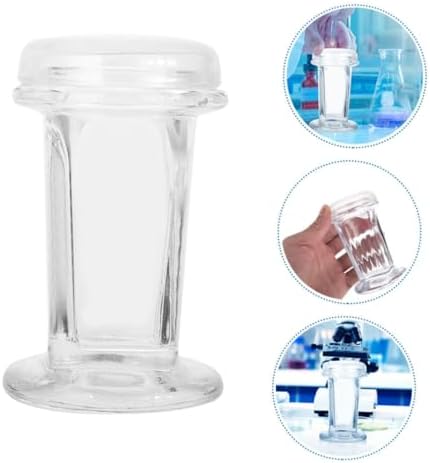 PRETYZOOM 60ml Wide Mouth Mason Jar with Glass Lid