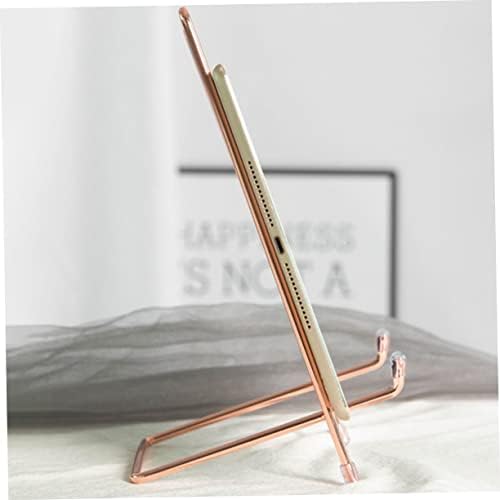 1pc Iron Display Stand for Tablets Artwork Minimalist Metal Holder for Home and Office Use