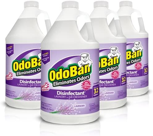 OdoBan Disinfectant Concentrate with Lavender Scent 4 Gallons