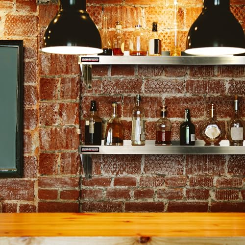 DuraSteel Stainless Steel Wall Shelf 24x12 Commercial Grade
