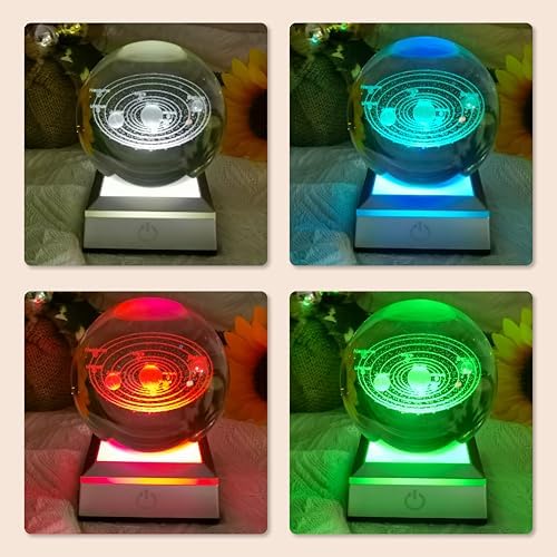 LED Light Base Multicolor Show for 3D Crystal Photo Glass Art