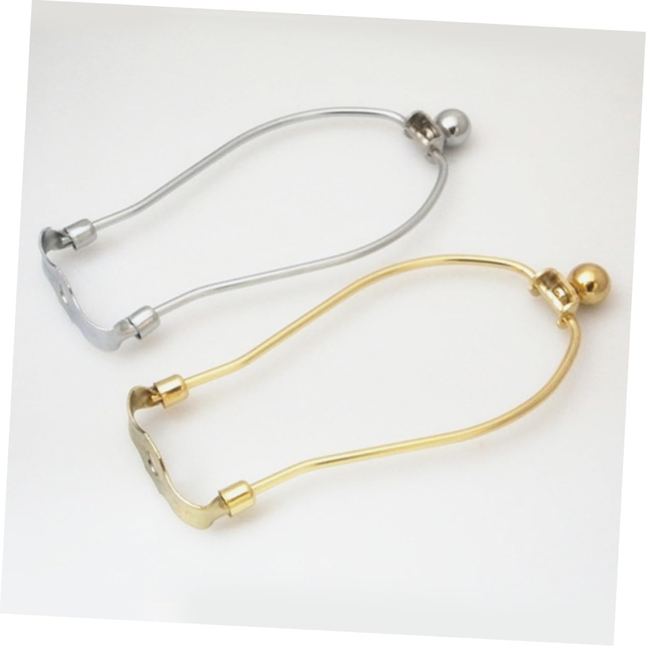 4pcs Lamp Shade Holder Gold Support Bracket for Floor Table Lamps and Lightweight Design for Crystal and Horn 1