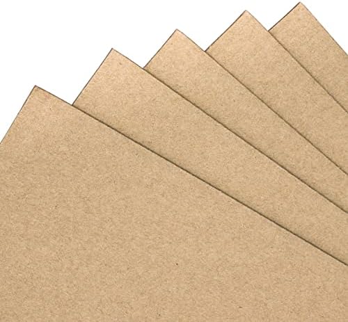 50 Pack Corrugated Cardboard Sheets 9x12 for Packaging and Crafts