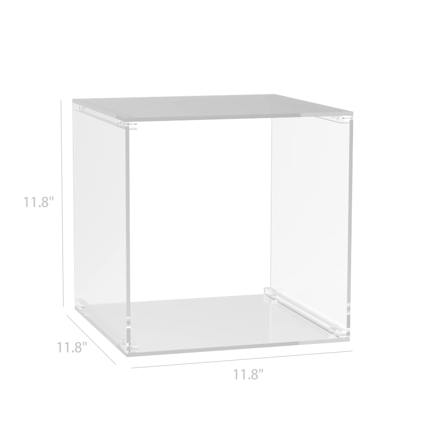 FixtureDisplays 4-Sided Cube Display for T-Shirts and More