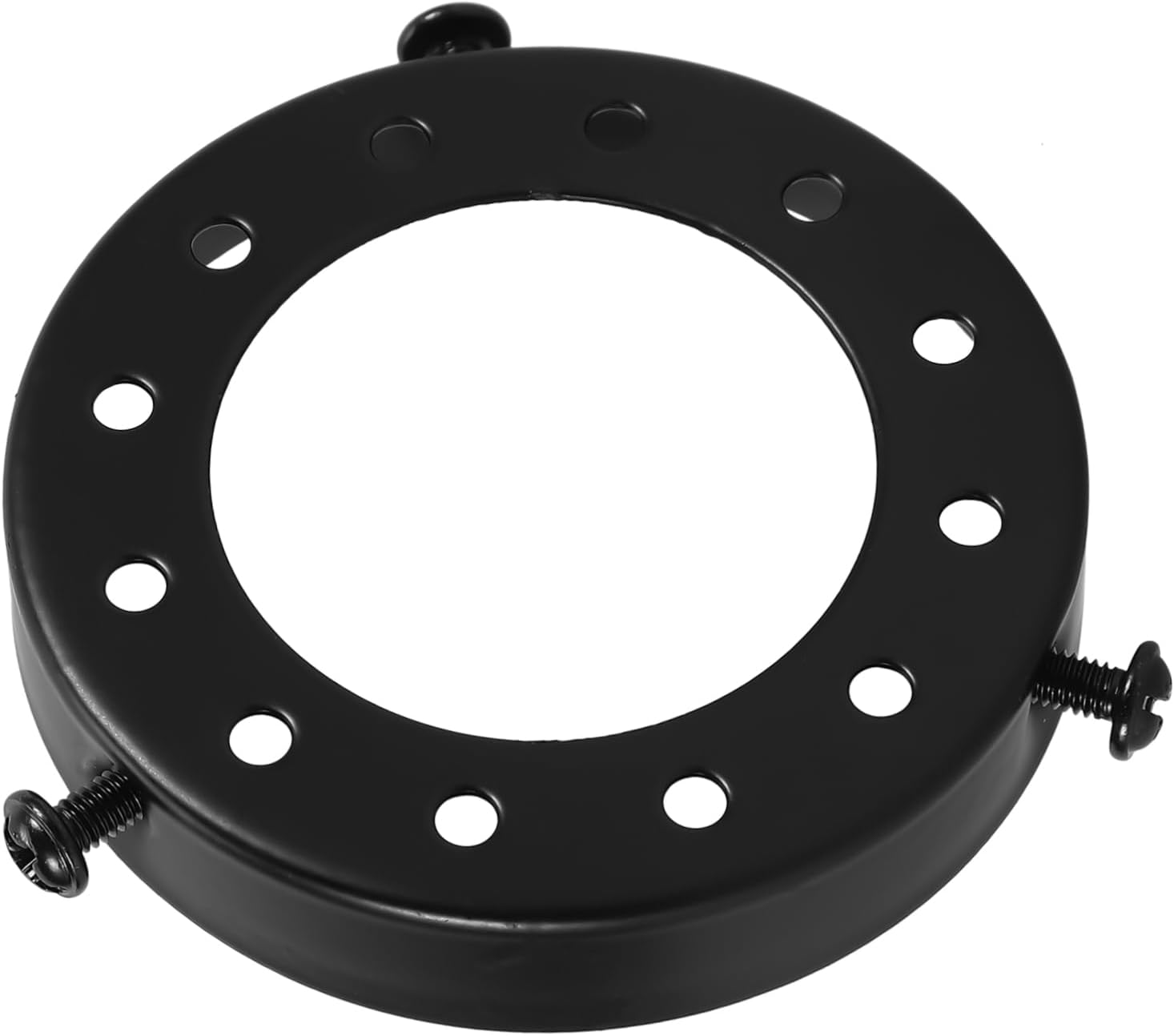 Mikikit 2pcs Ceiling Light Fixture Lamp Shade Ring Adapter for Socket Replacement