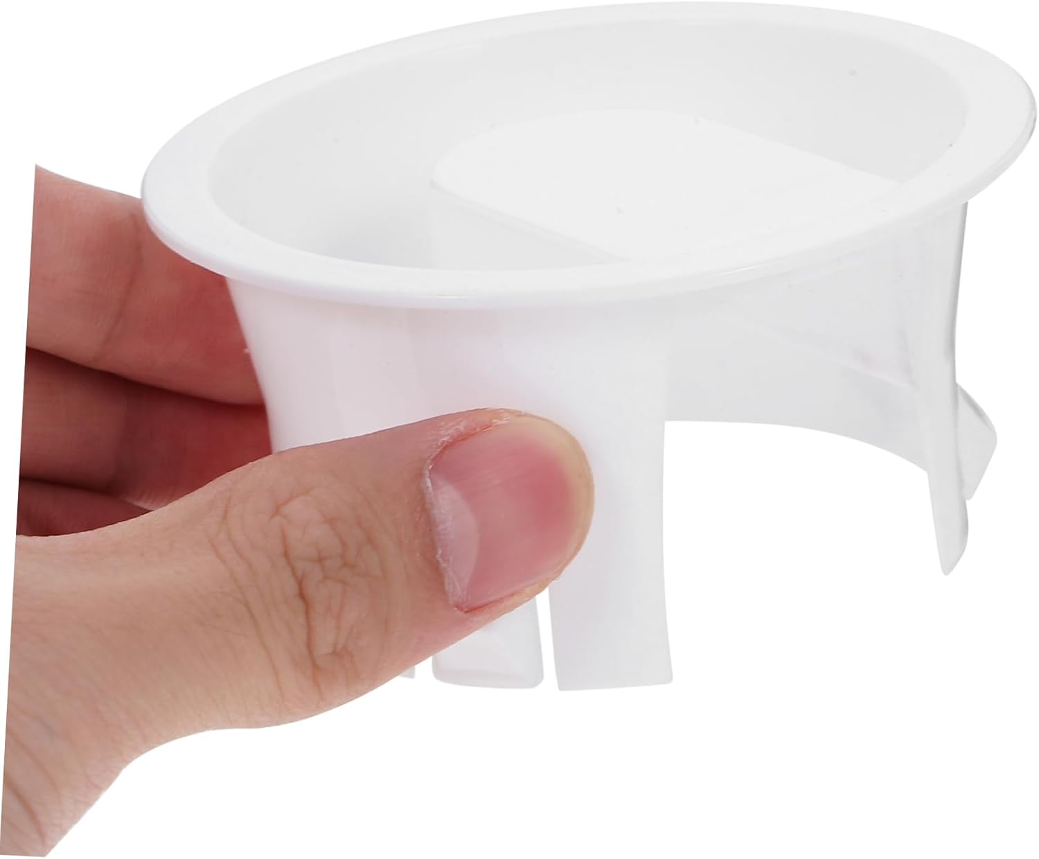 2pcs White Plastic Pitcher Lids Replacement Covers for Beverage Jugs