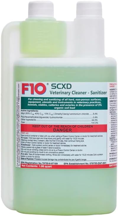 F10 SCXD Super Concentrated Disinfectant Cleaner 1 Liter