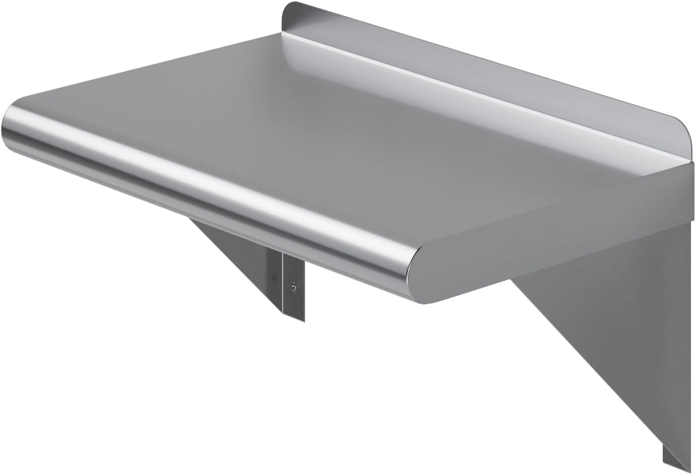 AmGood 10in x 16in Stainless Steel Wall Shelf NSF Certified