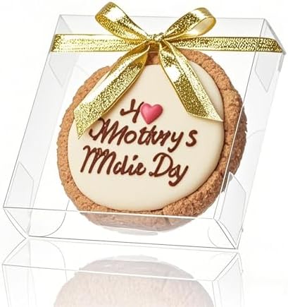 100 Pack Clear Single Cookie Boxes for Bakery Events
