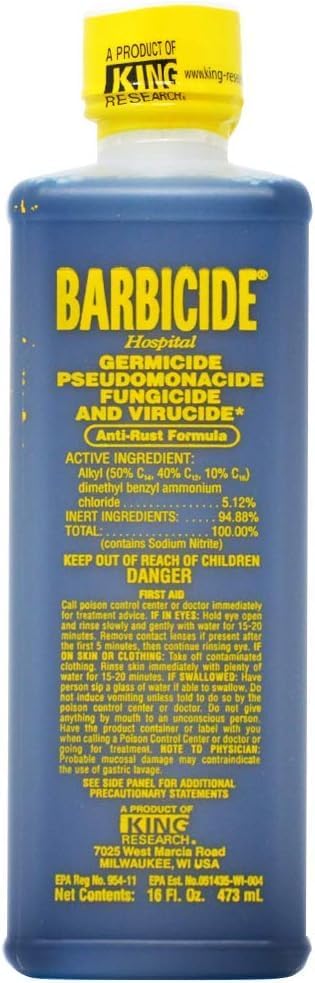 Generic Barbicide Disinfectant 16 Oz for Sterilizer
