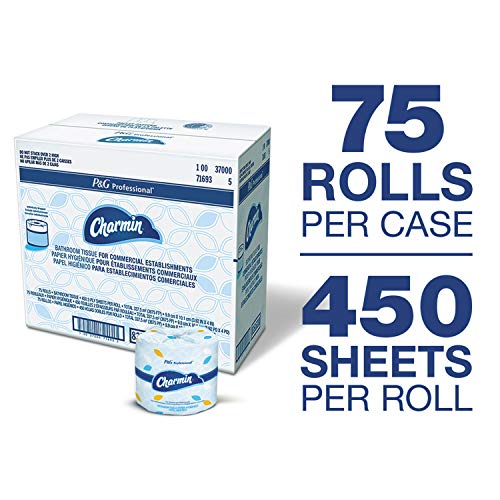 Charmin Commercial Bathroom Tissue 2-Ply 450 Sheets 75 Rolls