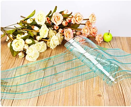 NOSYI Blue PVC Ribbed Strip Curtain 10pcs