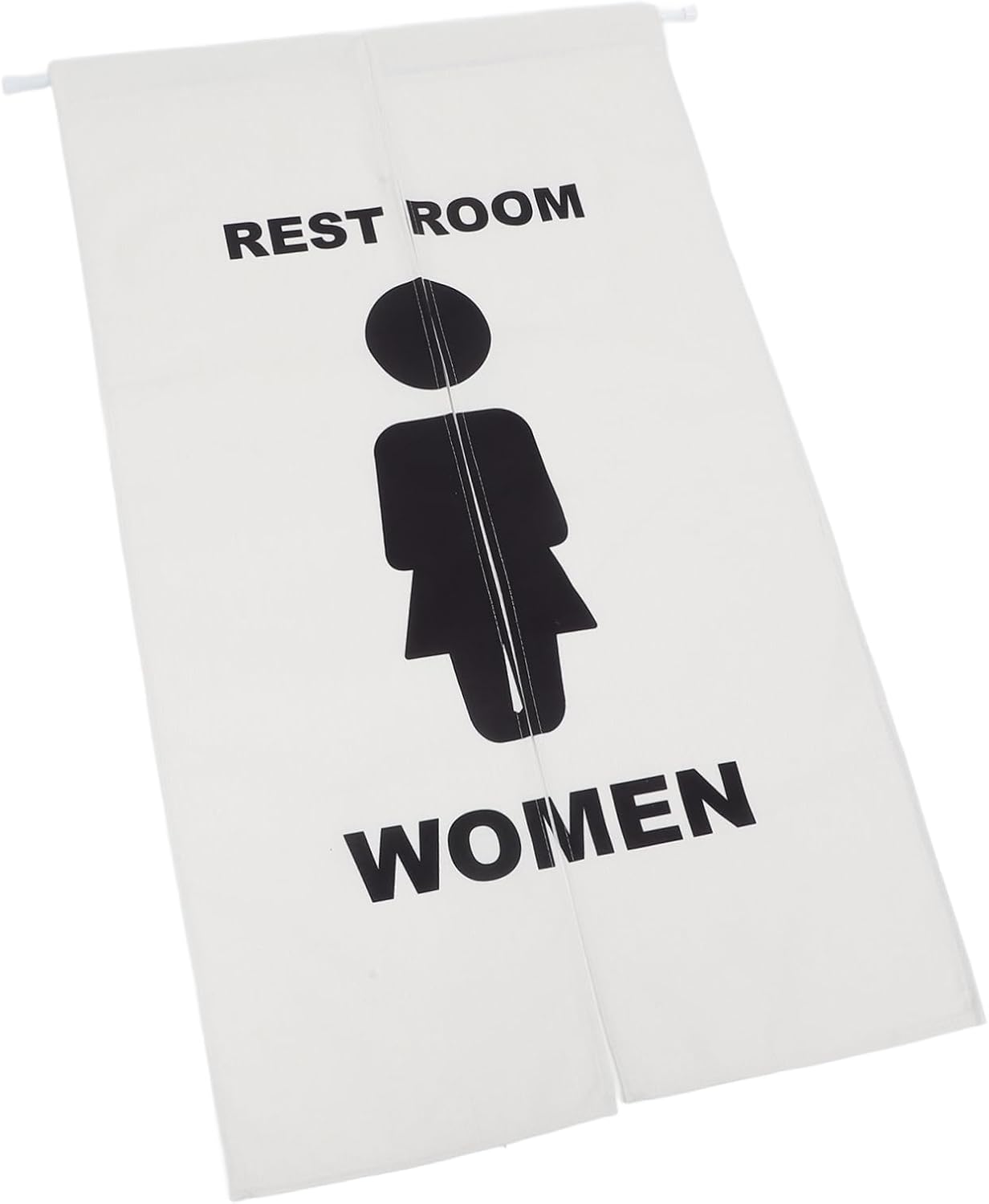 Zerodeko Public Restroom Privacy Curtain for Business Use