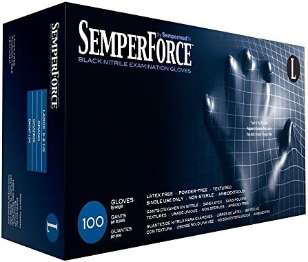 SemperForce Nitrile Exam Gloves 65 Mil 100 Pack 1