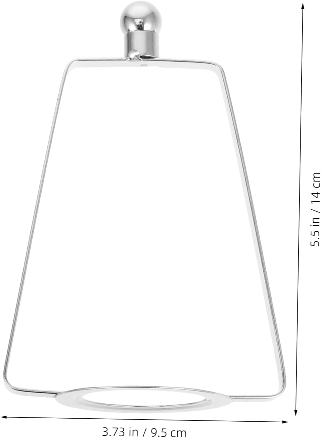 Crystal Lamp Stand for DIY Harp Lamp Shade Frame Adapter