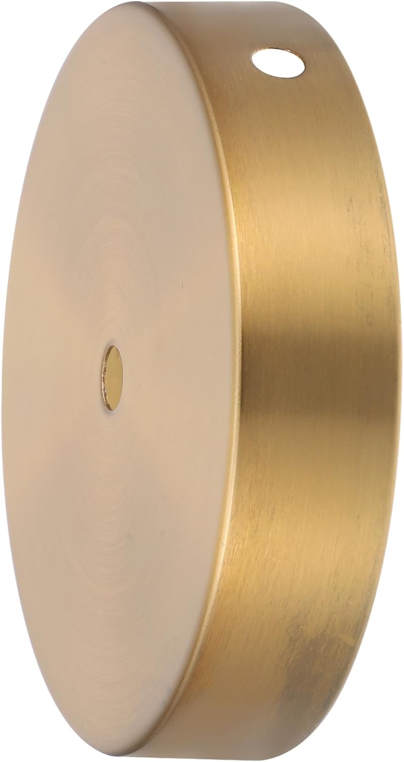 Amosfun Round Iron Table Lamp Base Universal Stand for Home Decor