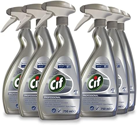 Cif Professional Stainless Steel Liquid Cleaner 750 ml