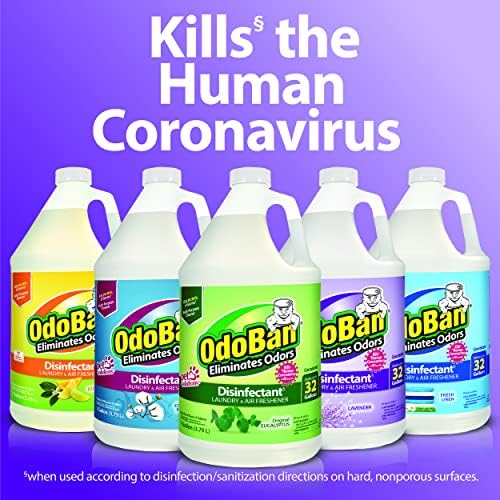 OdoBan Disinfectant Concentrate with Lavender Scent 4 Gallons