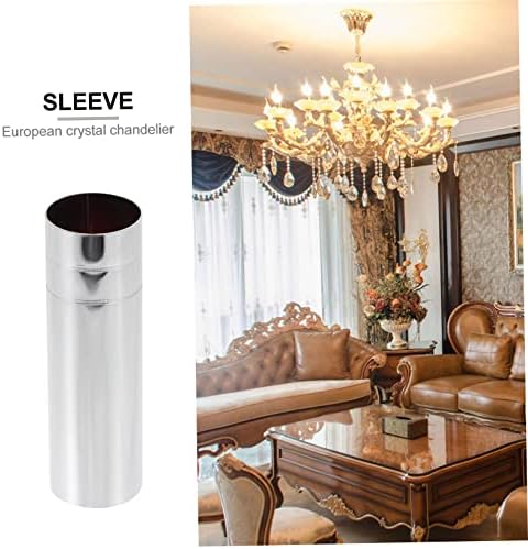 2Pcs Chandelier Lamp Holder Sleeves Retro Decorative Base Covers