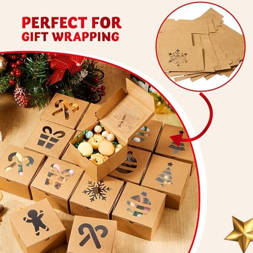 JOYIN 36 Piece Christmas Cookie Box Set