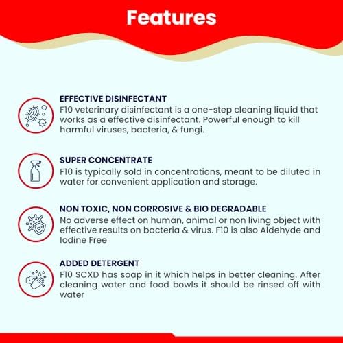 F10 SCXD Super Concentrated Disinfectant Cleaner 1 Liter