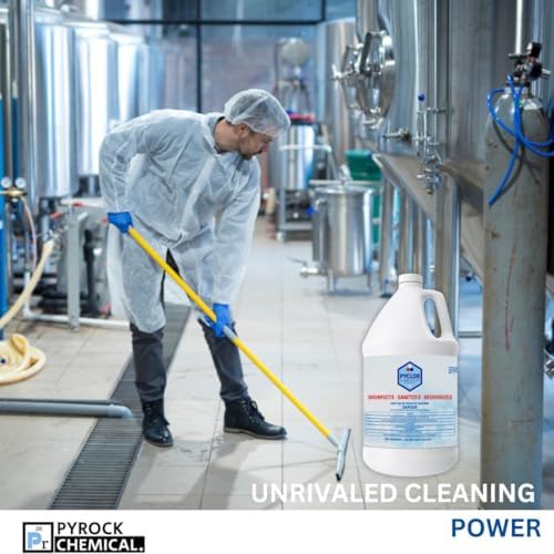 Pyclor Sodium Hypochlorite 615 Commercial Liquid Bleach 6 Gallons