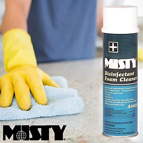 Misty Disinfectant Foam Spray 19 oz Case of 12
