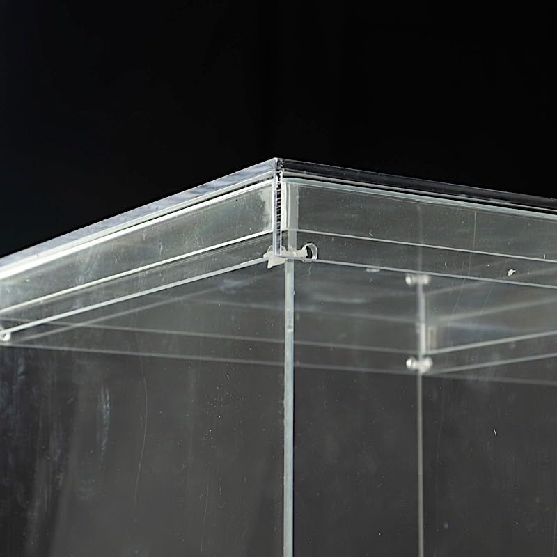 Balsa Circle 46x12 Clear Plexiglass Connector Plate for Display Stands