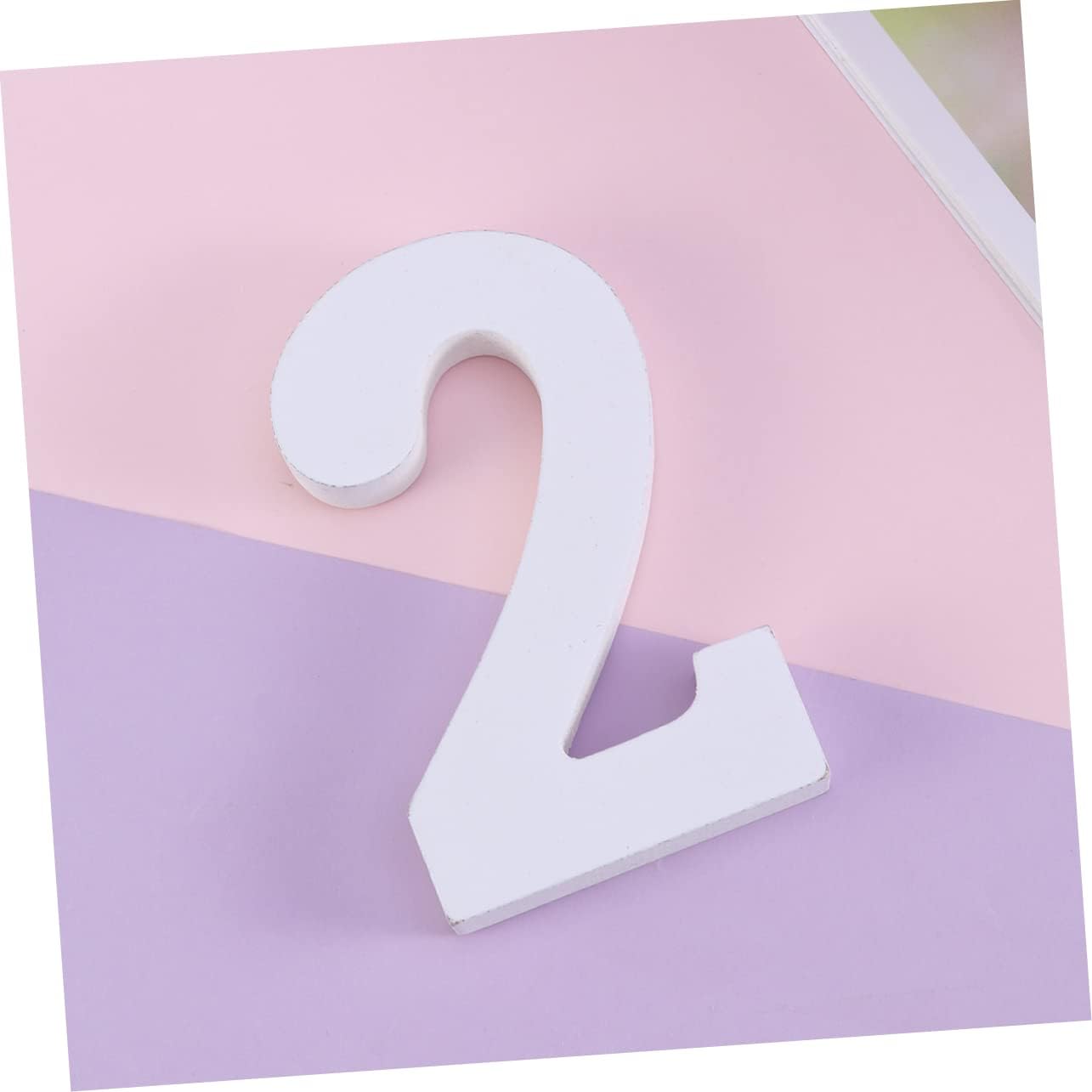 Cabilock Wooden Table Number Card Sign for Wedding and Party Decorations