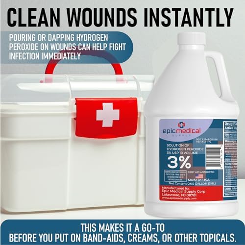 3 Hydrogen Peroxide USP Solution 1 Gallon