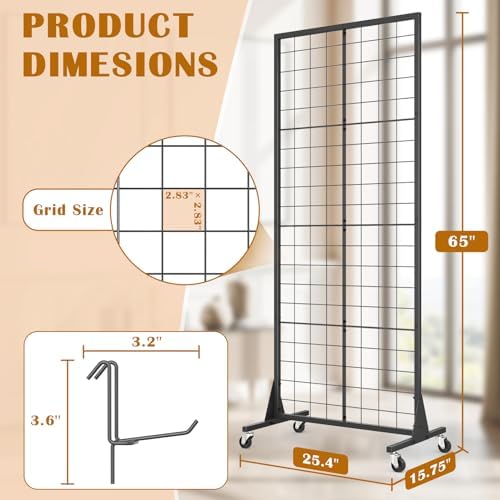 SPACECARE Gridwall Panel Display Stand 21x55 Feet