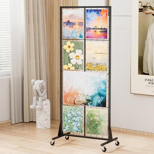 SPACECARE Gridwall Panel Display Stand 21x55 Feet