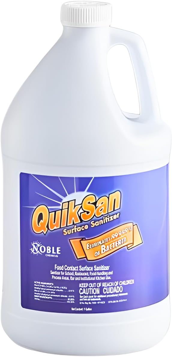 Glownary QuikSan Food Contact Surface Sanitizer 1 Gallon