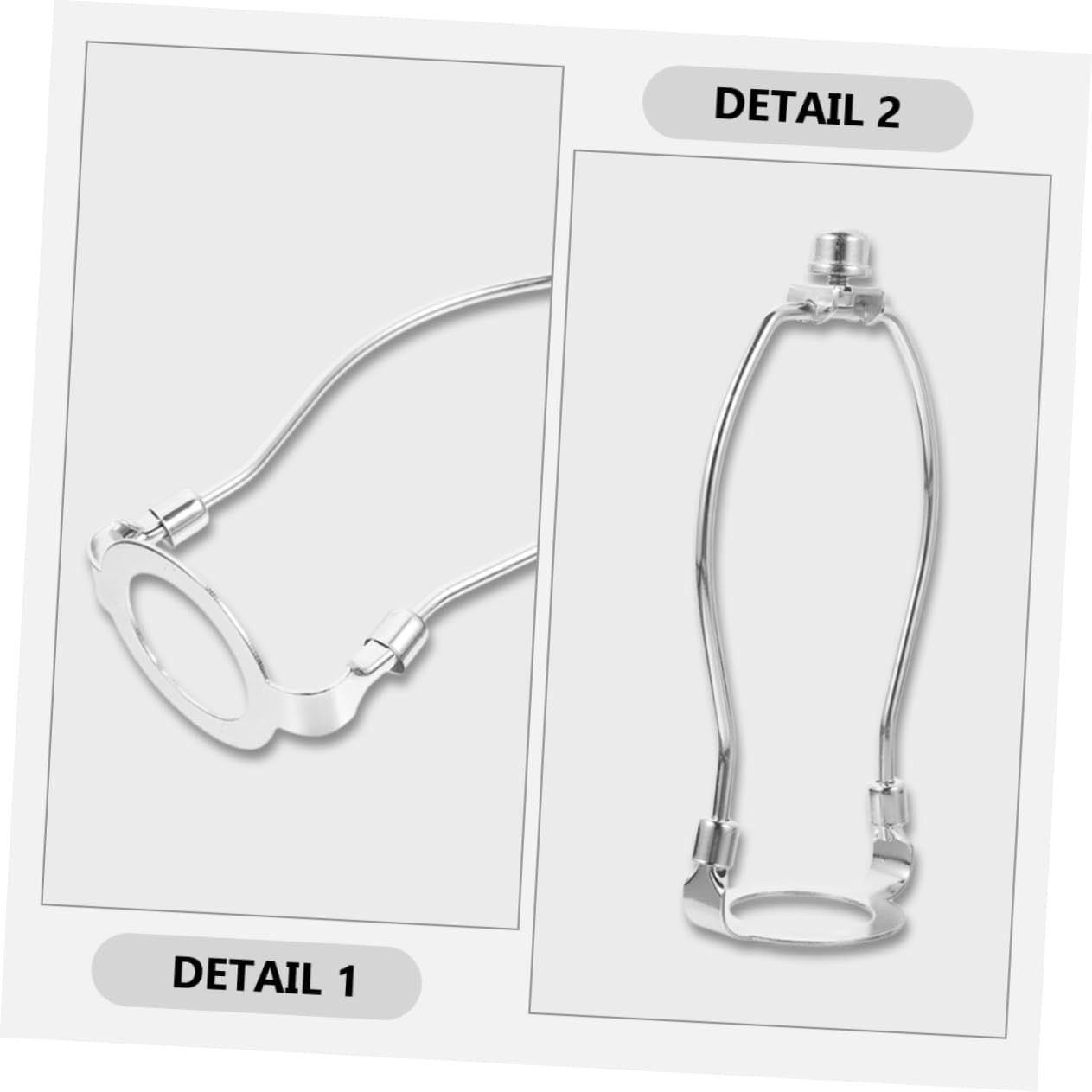 Lampshade Holder Bracket for Table Lamps Harp Easy Install Replacement Kit