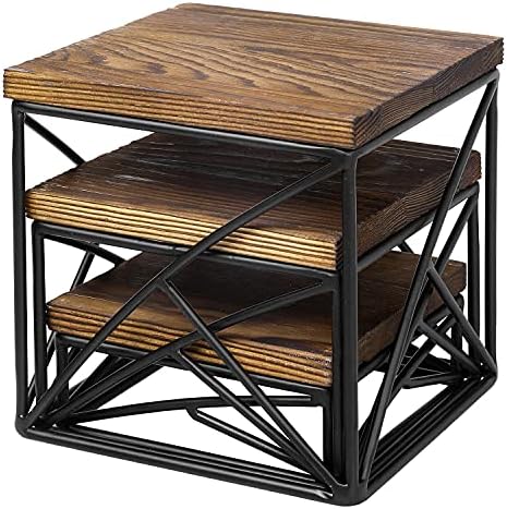 MyGift Modern Tabletop Dessert Stand Risers Set of 3