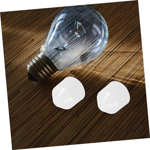 NUOBESTY 50pcs E27 Lamp Socket Protective Covers for Light Holder Cups