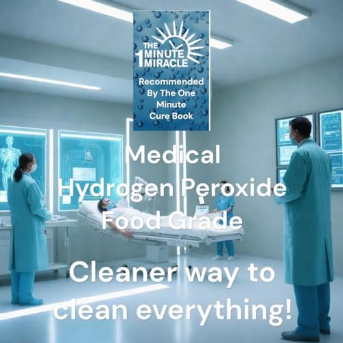 12 Food Grade Hydrogen Peroxide with Dropper Bottle
