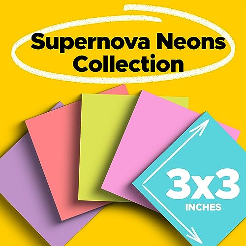 Basic Medical Nitrile Exam Gloves 1000 Case with Neon Sticky Notes 24 Pads