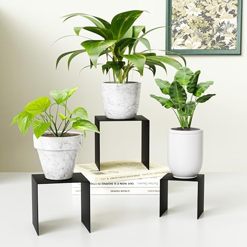 ihomecooker 8 Pack Metal Square Display Riser