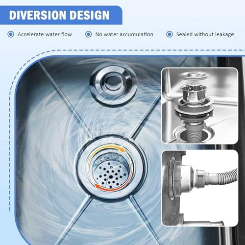 Commercial Floor Mop Sink Stainless Steel Cleaning Basin Vertical Sewage Tank for Laundry and Industrial Use