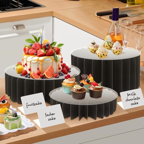 Buffet Risers Acrylic Display Stands for Party Tables