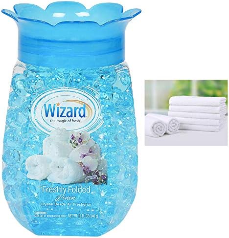 6 Wizard Odor Eliminator Gel Beads 12oz for Home and Auto