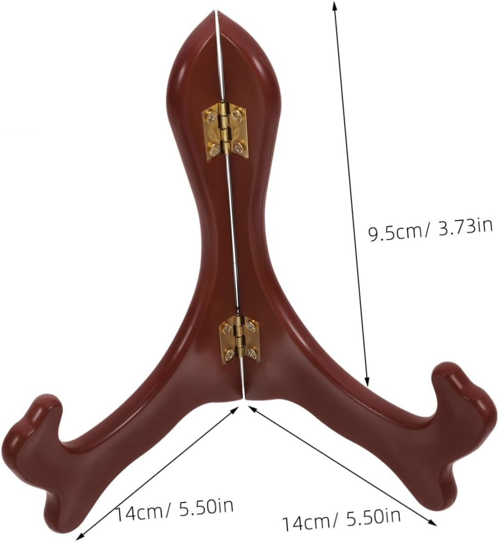 VALICLUD Ceramic Plate Holder Stand for Home Decor