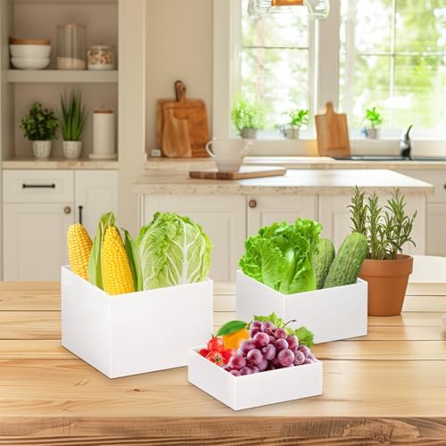 Fantasyon Buffet Risers 8 Acrylic Cube Display Stands