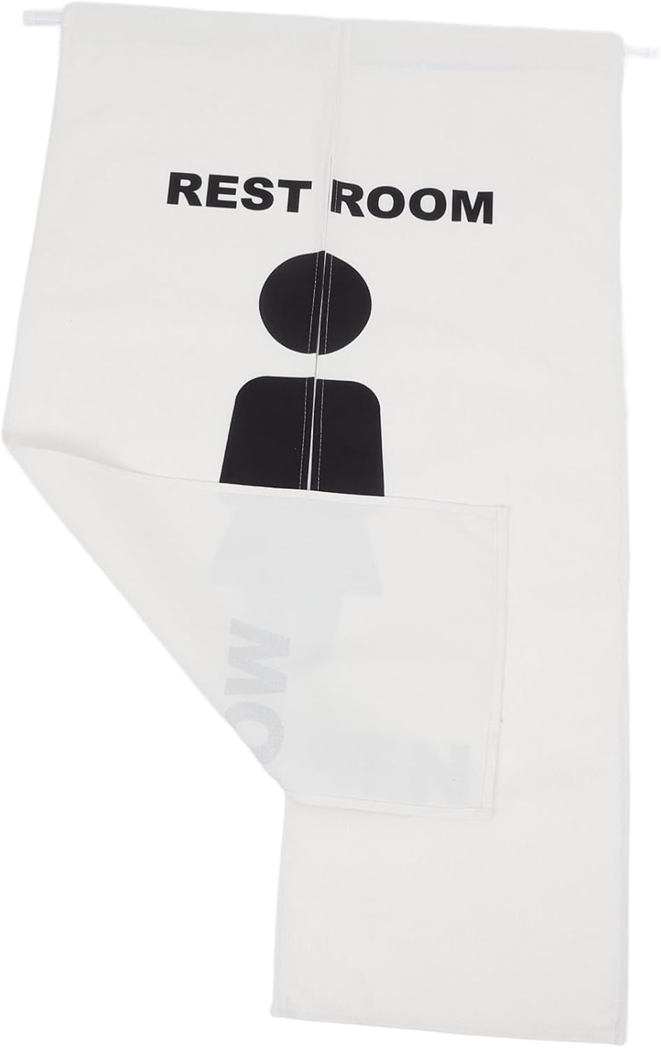 Cabilock Toilet Doorway Privacy Curtain Half-Curtain for Public Restrooms