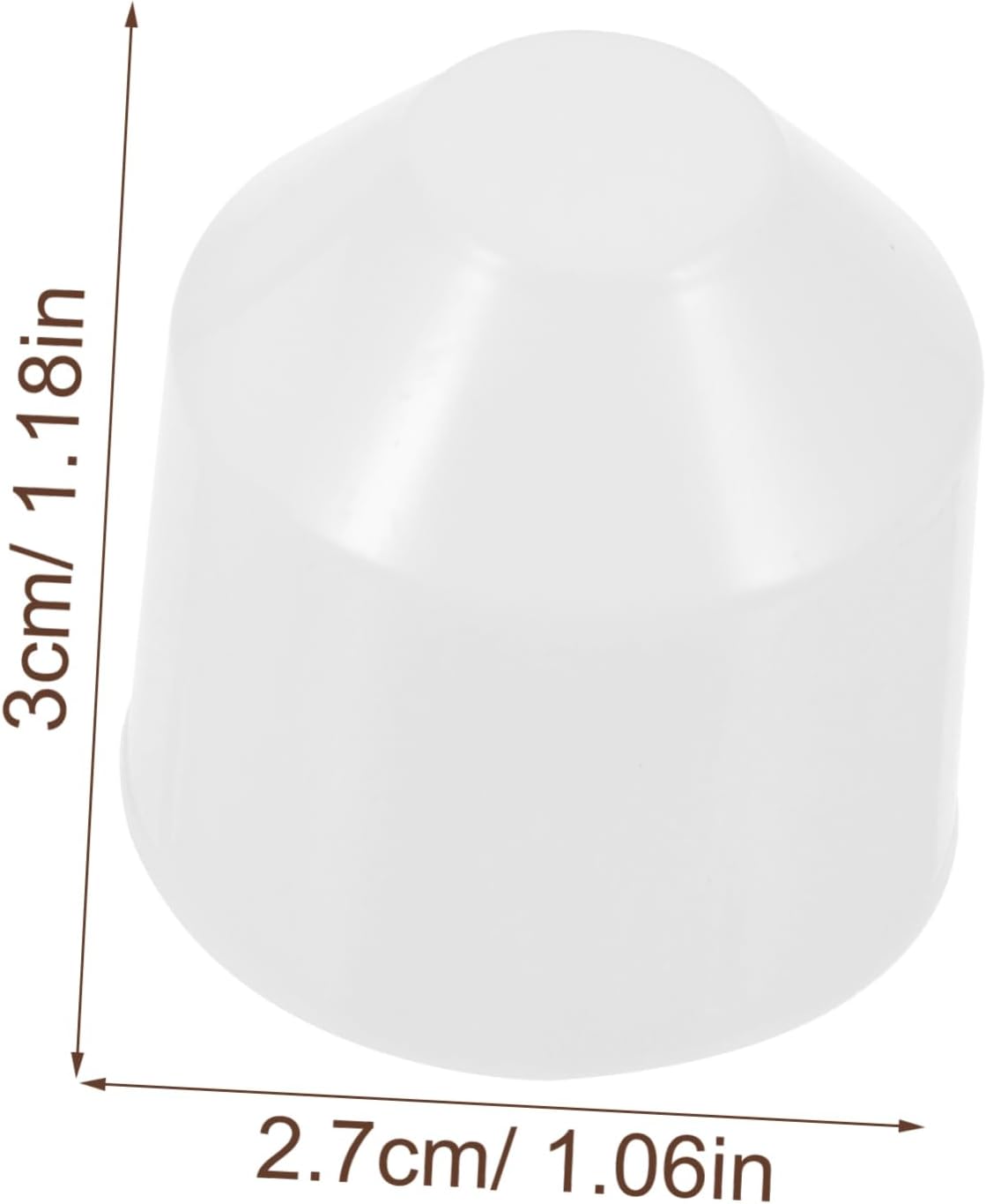 Artibetter 50 Pcs E27 Lamp Socket Caps Decorative Covers