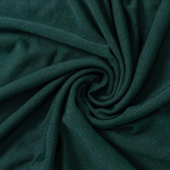 Efavormart Set of 5 Hunter Emerald Green Spandex Display Box Covers