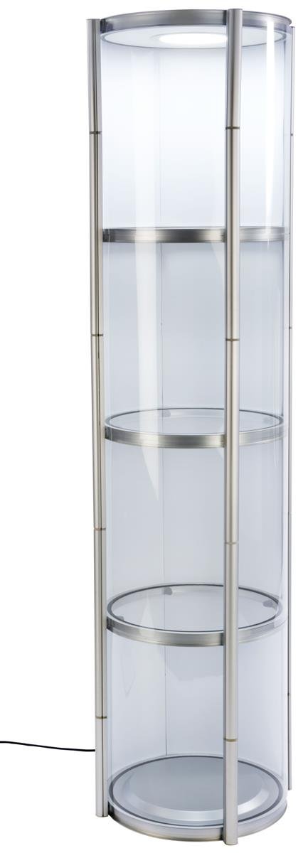 Displays2Go Round Twist Showcase