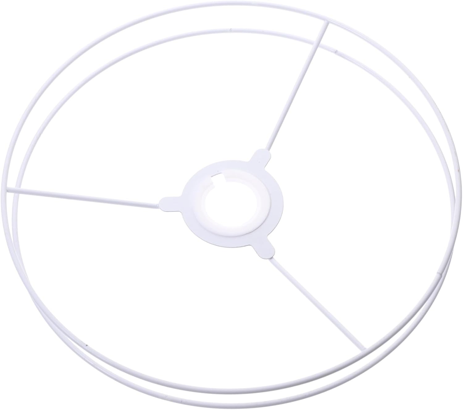 Cabilock 2-Piece Round Lamp Shade Ring Set for Pendant Lights